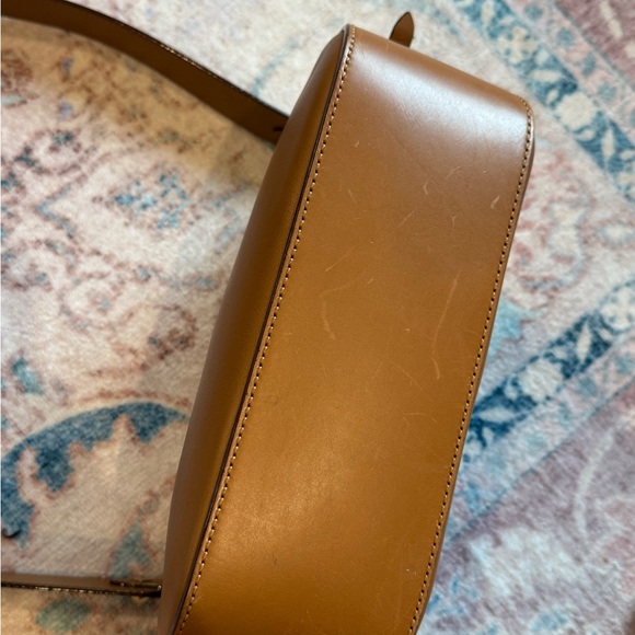 Jimmy Choo Tan Leather Shoulder Bag - Picture 8 of 16